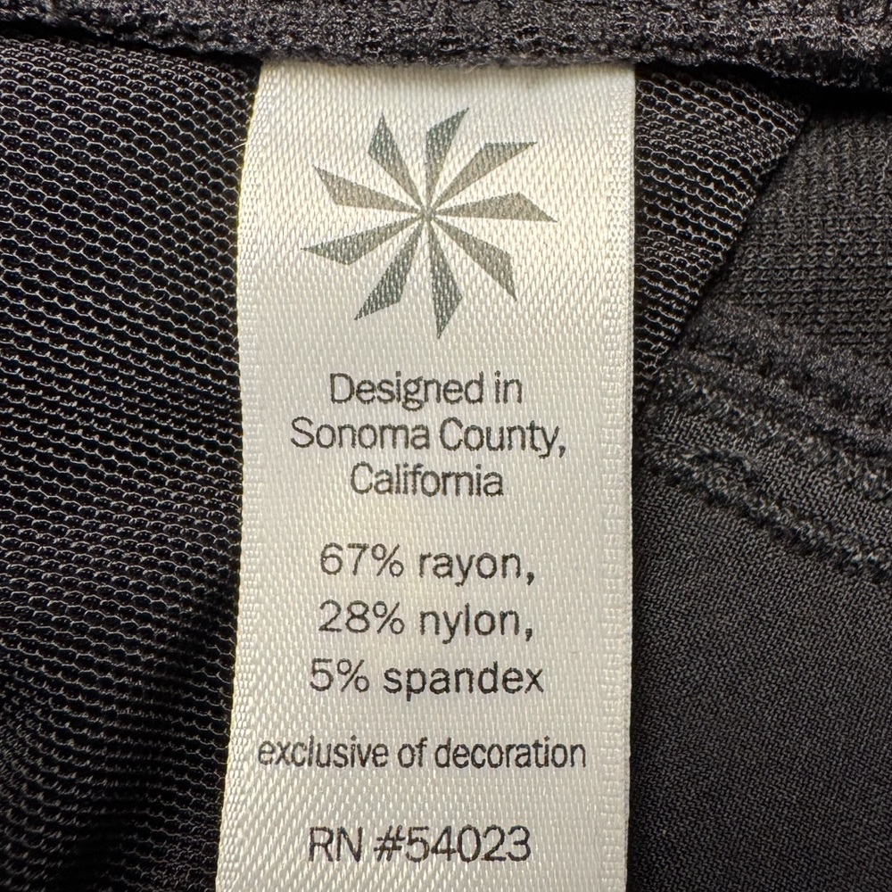 Athleta Black Ponte Moto 2.0 Pant Size 2 - Picture 7 of 7